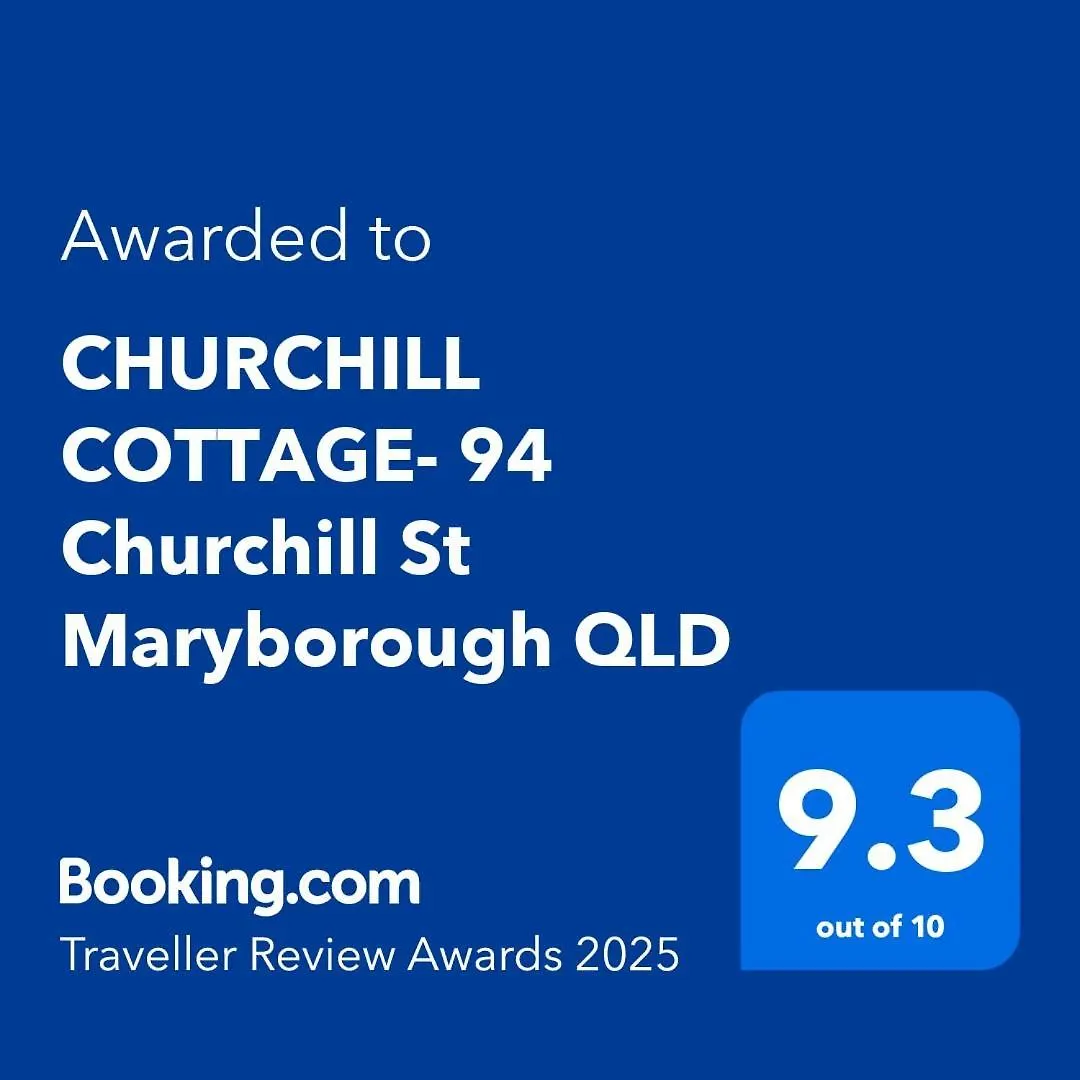 Churchill Cottage- 94 Churchill St Maryborough Qld 0*,  Australia